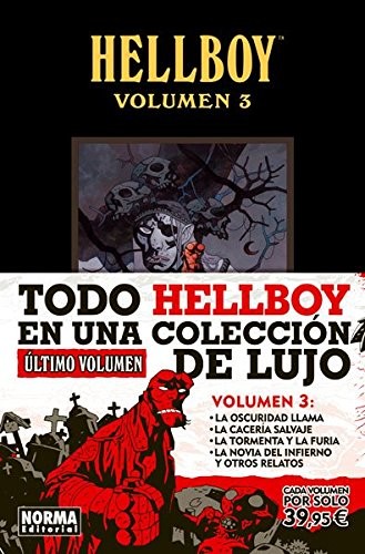 Scott Hampton, Mike Mignola, Richard Corben, Duncan Fegredo, Kevin Nowlan: HELLBOY. EDICIÓN INTEGRAL VOL. 3 (Hardcover, 2014, NORMA EDITORIAL, S.A.)