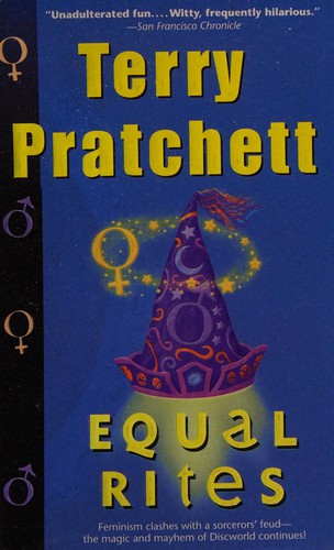 Terry Pratchett: Equal rites (1987, V. Gollancz in association with Colin Smythe)