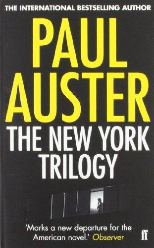 Paul Auster: The New York Trilogy (1987, Faber & Faber)