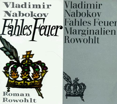 Vladimir Nabokov: Fahles Feuer. (Hardcover, Rowohlt, Reinbek)